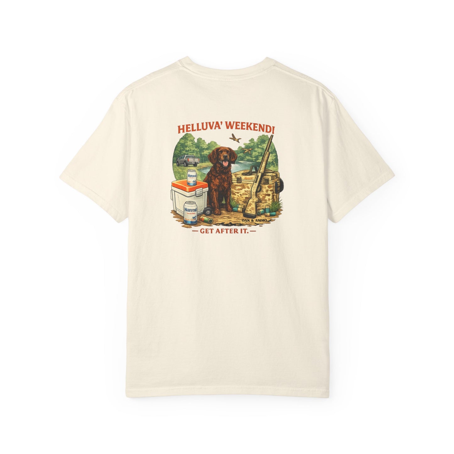 'Helluva' Weekend' Comfort Color Short Sleeve Tee
