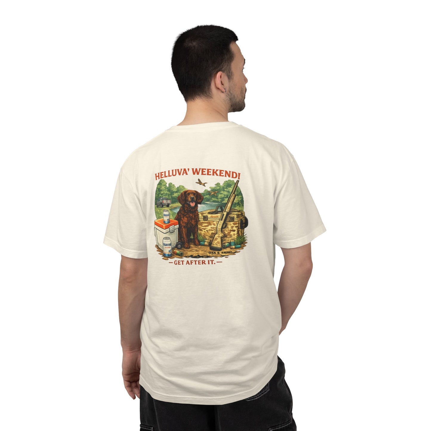 'Helluva' Weekend' Comfort Color Short Sleeve Tee