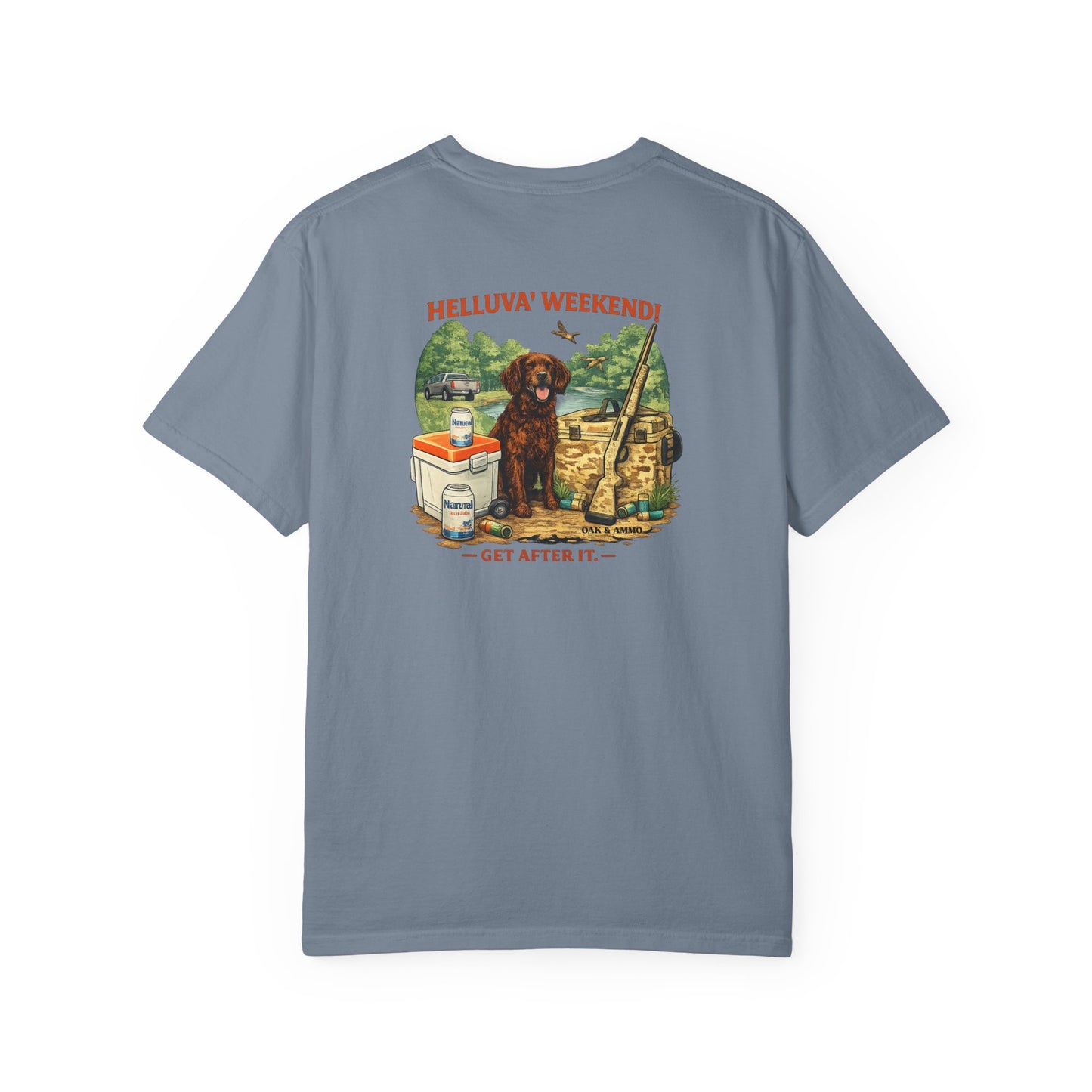 'Helluva' Weekend' Comfort Color Short Sleeve Tee