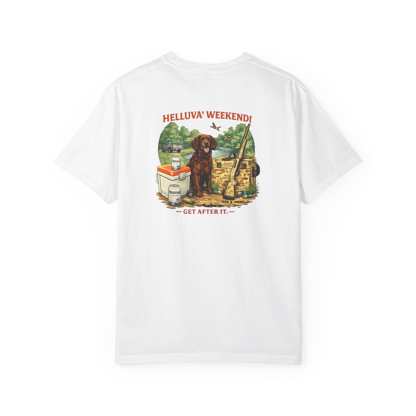'Helluva' Weekend' Comfort Color Short Sleeve Tee