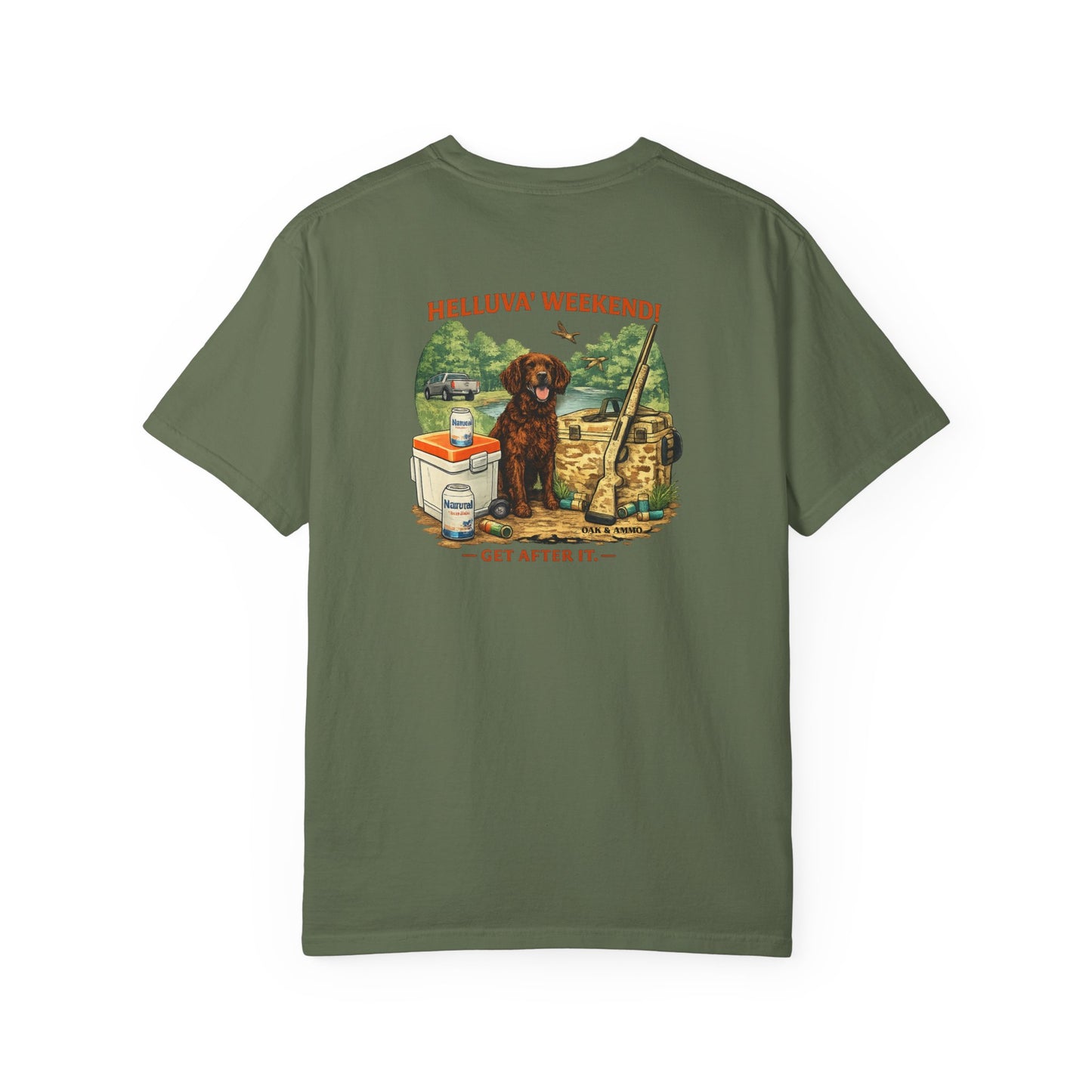 'Helluva' Weekend' Comfort Color Short Sleeve Tee