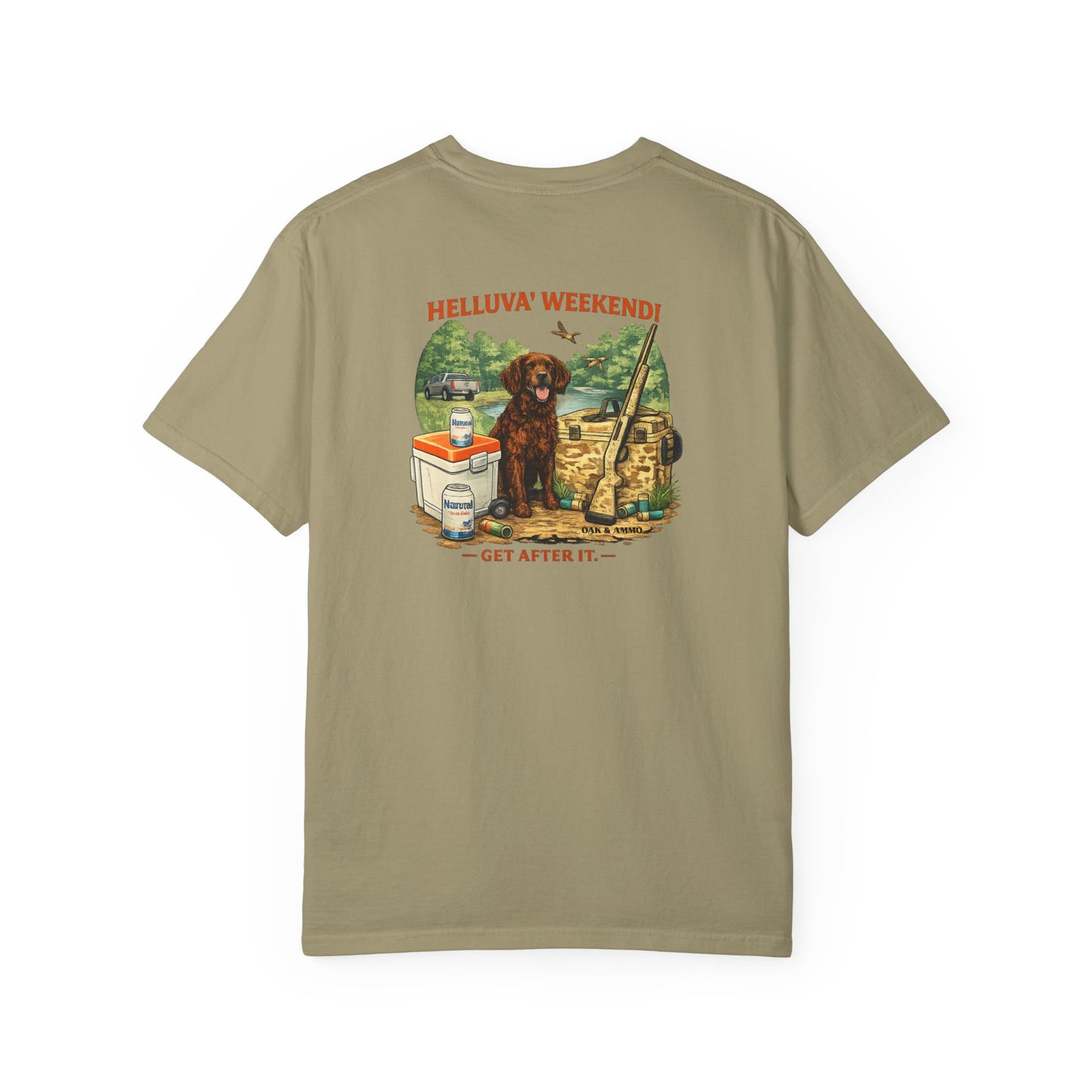 'Helluva' Weekend' Comfort Color Short Sleeve Tee