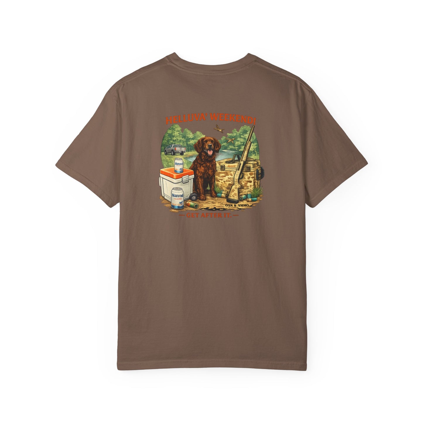 'Helluva' Weekend' Comfort Color Short Sleeve Tee