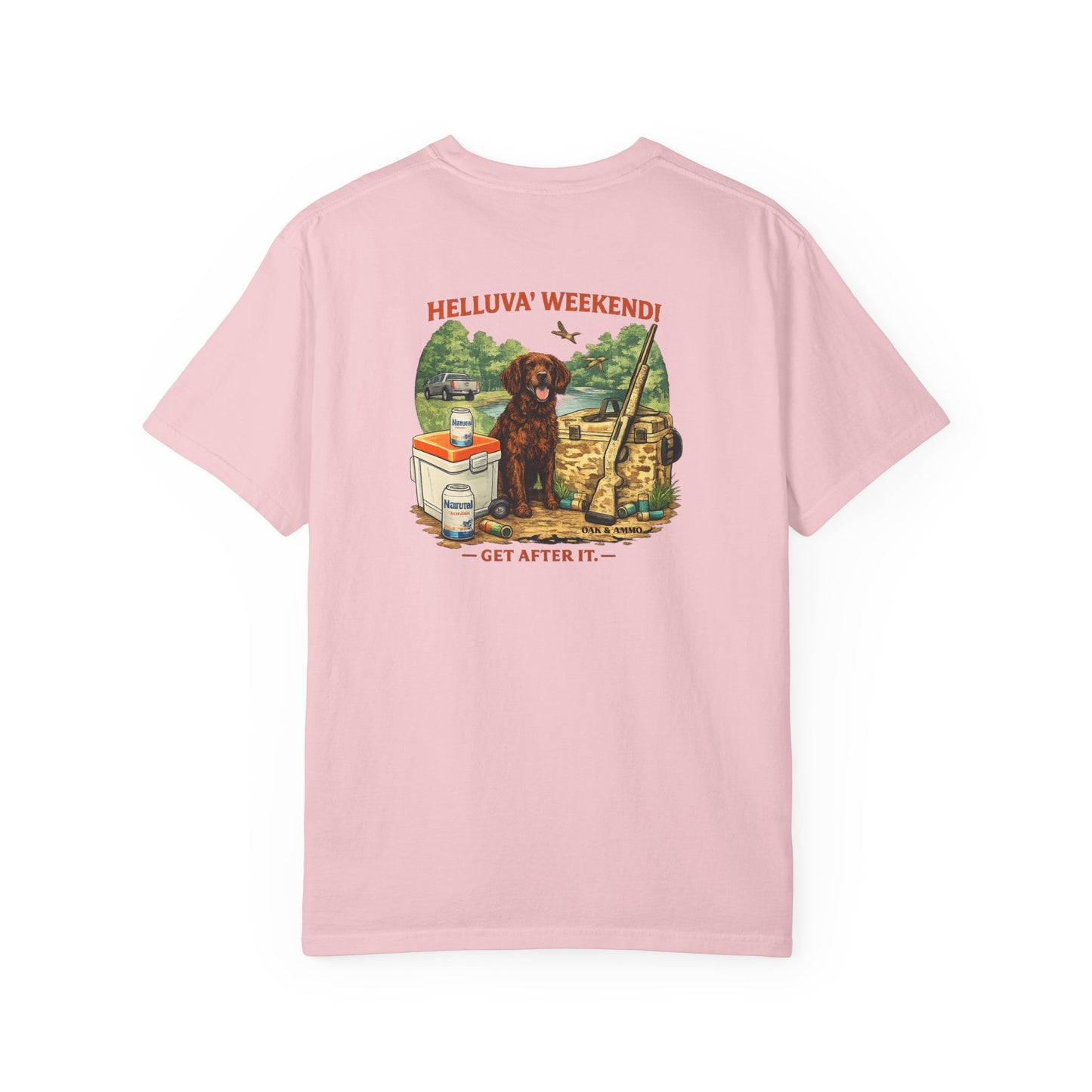 'Helluva' Weekend' Comfort Color Short Sleeve Tee